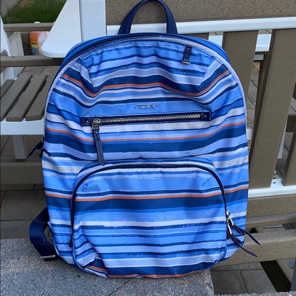 tumi backpack with trolley sleeve